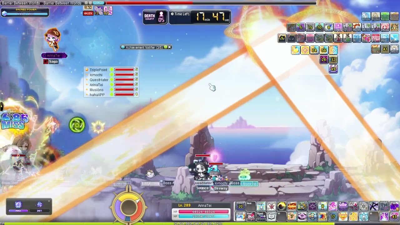 MapleStory (NA Kronos) - Extreme Seren 3 Cycles Post-Nerf