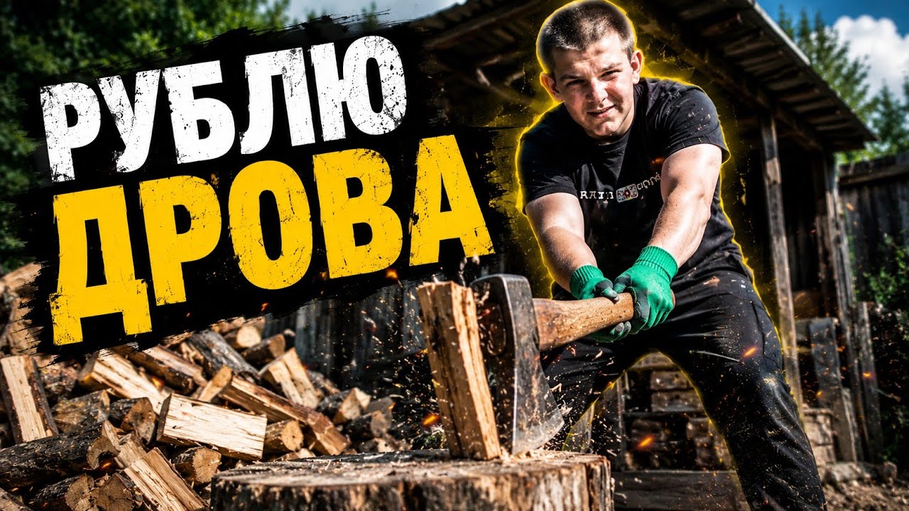 Рублю дрова не складываю первая часть .