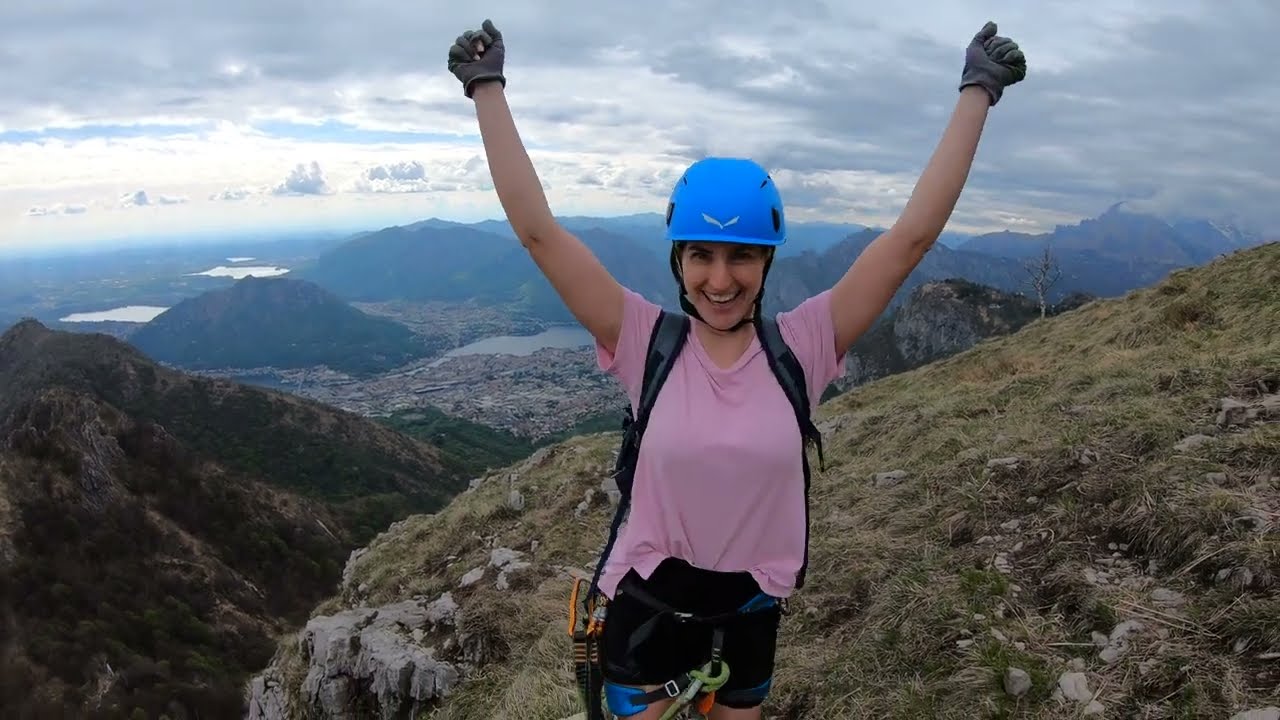 Cresta Giumenta - Ferrata Centenario - Bus della Carlotta