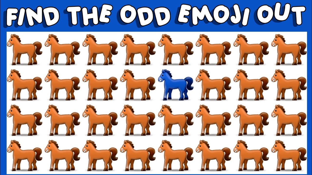 HOW GOOD ARE YOUR EYES #171 | Find The Odd Emoji Out | Emoji Puzzle Quiz