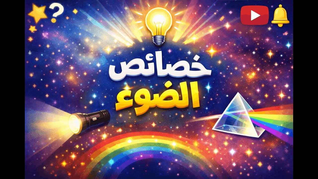 the properties of light 🔦 خصائص الضوء