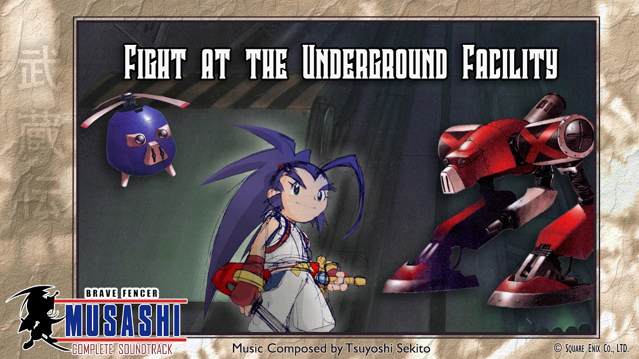 Fight at Underground Facility | Brave Fencer Musashi OST