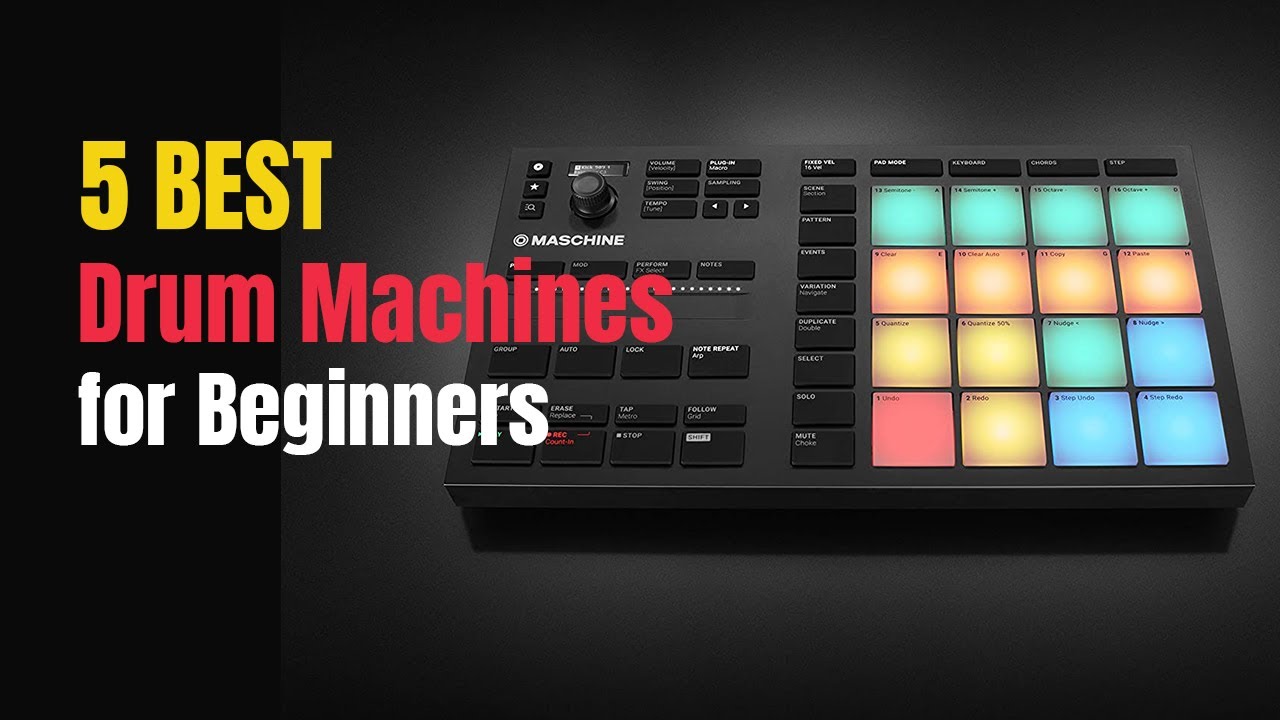5 Best Drum Machines for Beginners of 2025 [Updated]