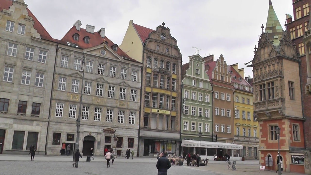 Wrocław. Rynek Główny cz.I. Kamienice.  Grosser Ring zu Breslau. Teil I. Häuser