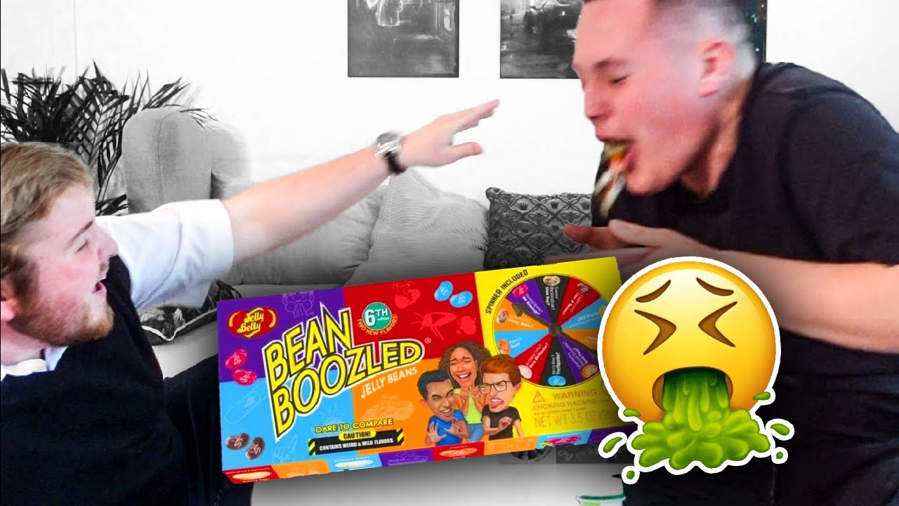 Z DOMNOM BRUHAVA! 🤮 (BEAN BOOZLED CHALLENGE)