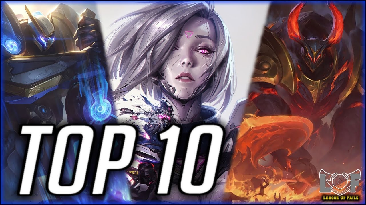 Top 10 Best Top Lane Champions Preseason 2020 - League of Legends | LoL top lane Montage