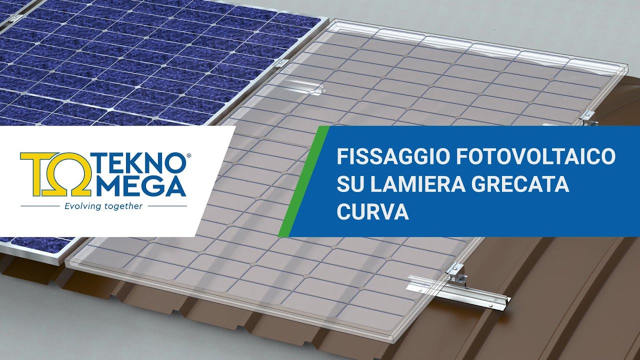 #Ep6 ΩWARESUN: lista prodotti per fissaggio fotovoltaico su lamiera grecata curva in 60 secondi!