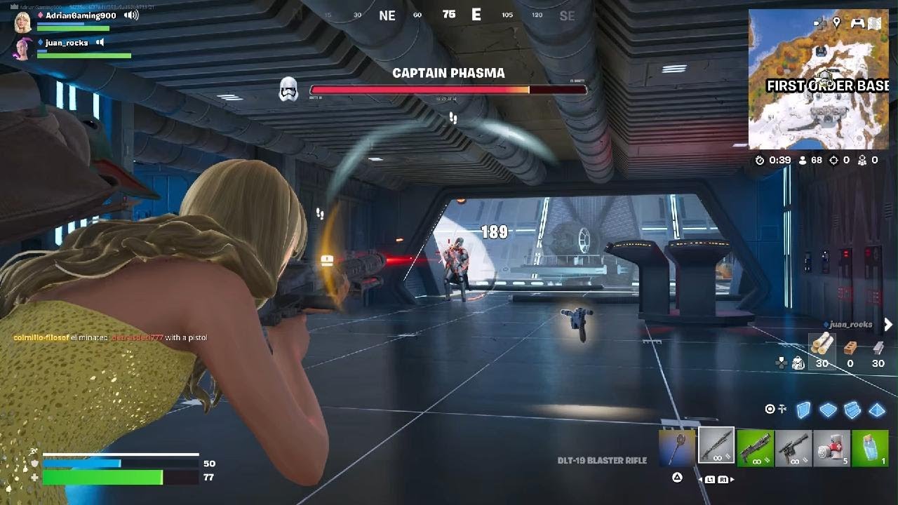I Eliminated Boss CAPTAIN PHASMA IN FORTNITE!