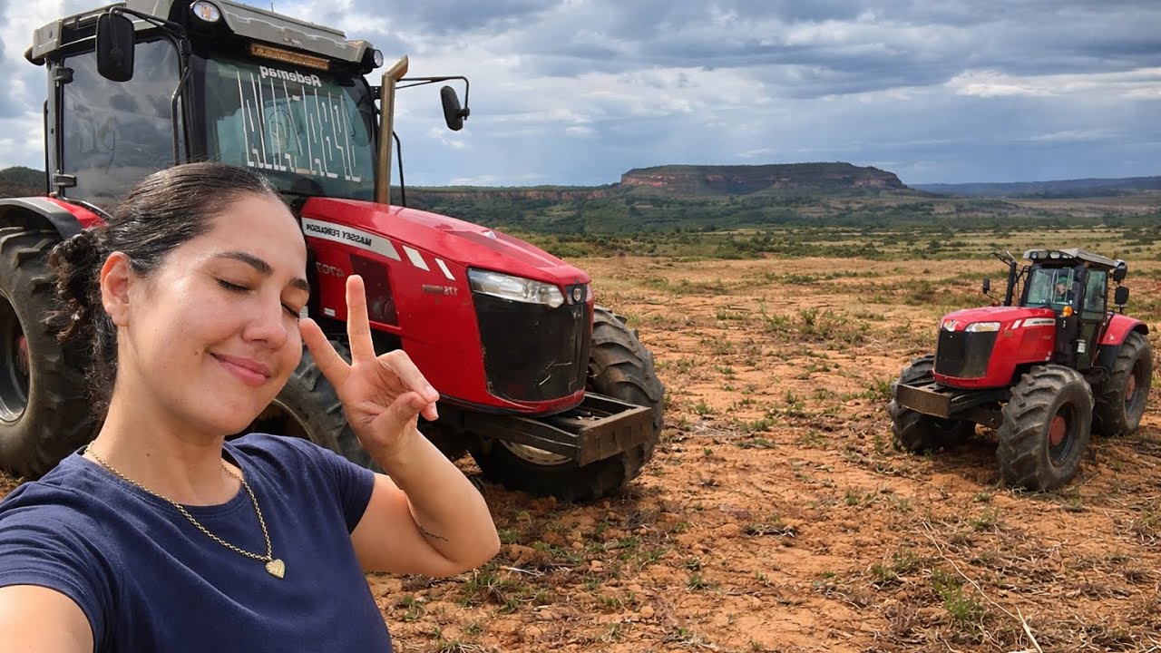 👉 Mais um Dia de Limpeza de Área no Maranhão – Prosa, Conversa e TM 7040 Incomodando 🚜🌧️🌱