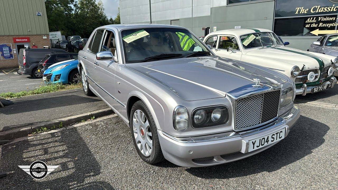 2004 BENTLEY ARNAGE R AUTO | MATHEWSONS CLASSIC CARS | AUCTION: 30 & 31 JULY & 1 AUGUST 2025