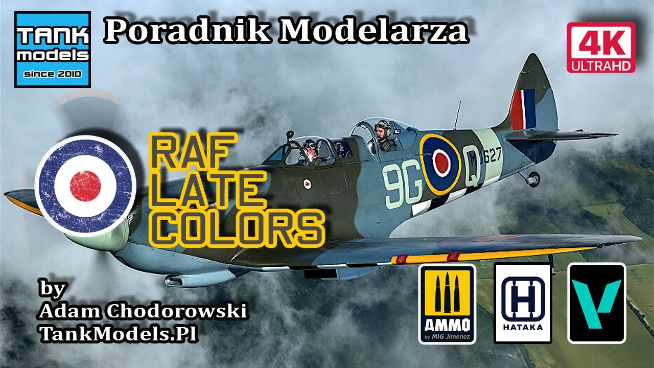Poradnik Modelarski 25 - RAF Late Colors #Ammo - #Hataka - #Vallejo