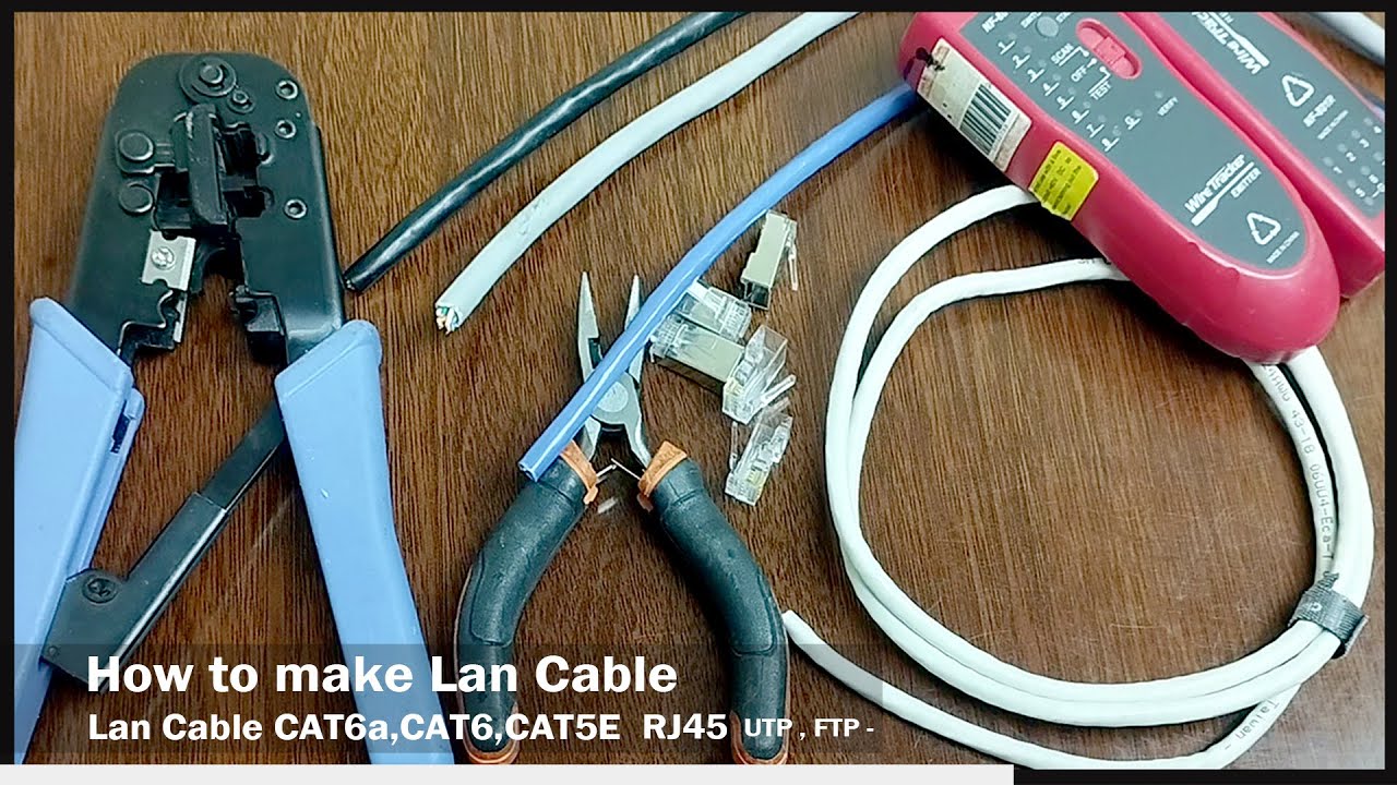 How to make lan cable | Ethernet Lan cable kaise banaye
