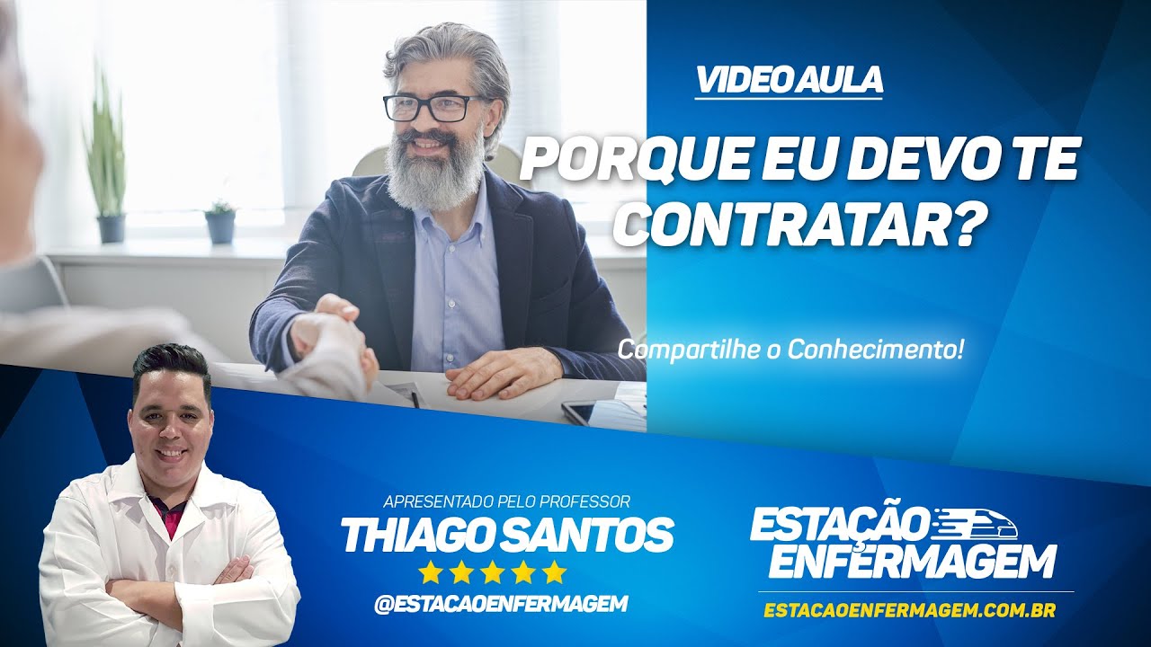 Porque eu devo te contratar? (Dicas de enfermagem)