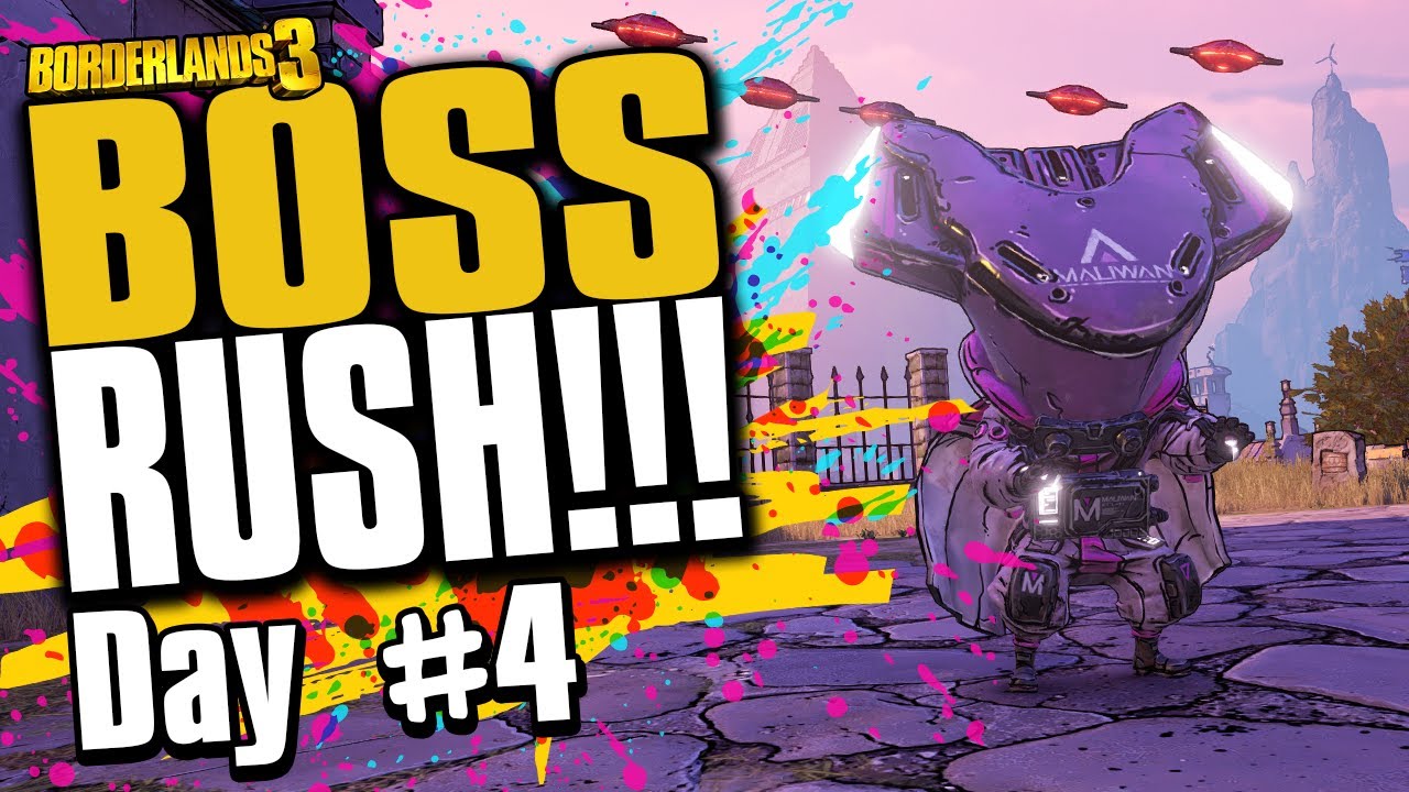BOSS RUSH EXTREME - Day #4 | PROMETHEA & ATHENAS [Borderlands 3]