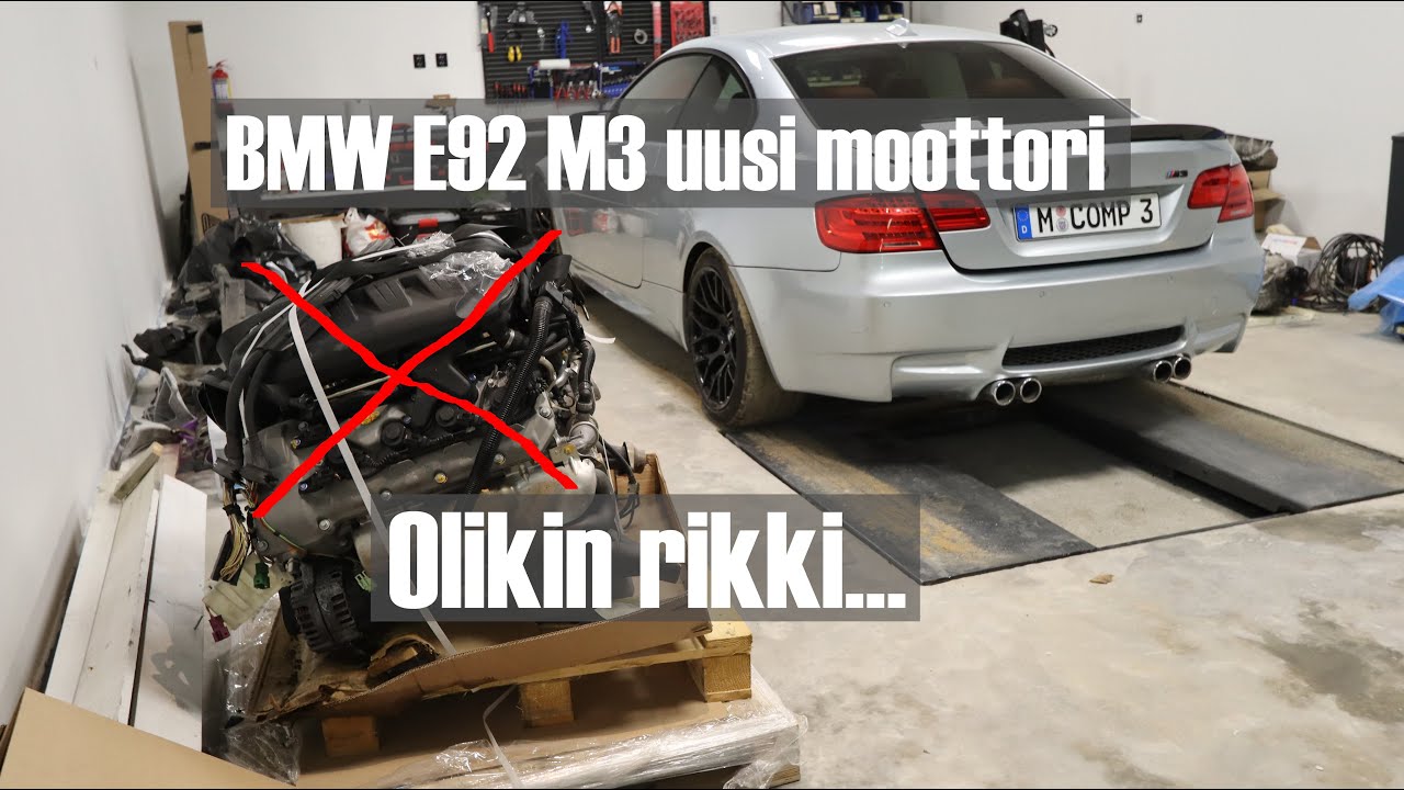 Ostin moottorin M3 competition projektiin...