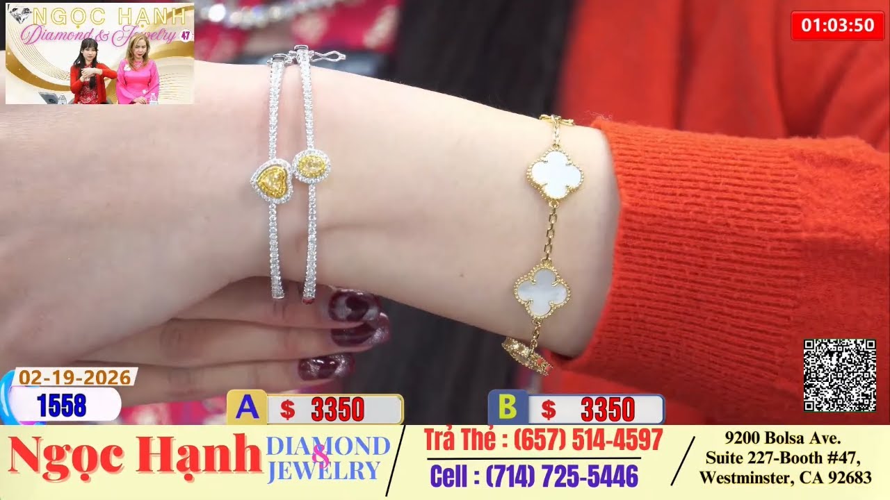 Ngọc Hạnh DIAMOND & JEWELRY | Show 52 | 2-19-2026 #ngochanhdiamond&jewelry #welivecali