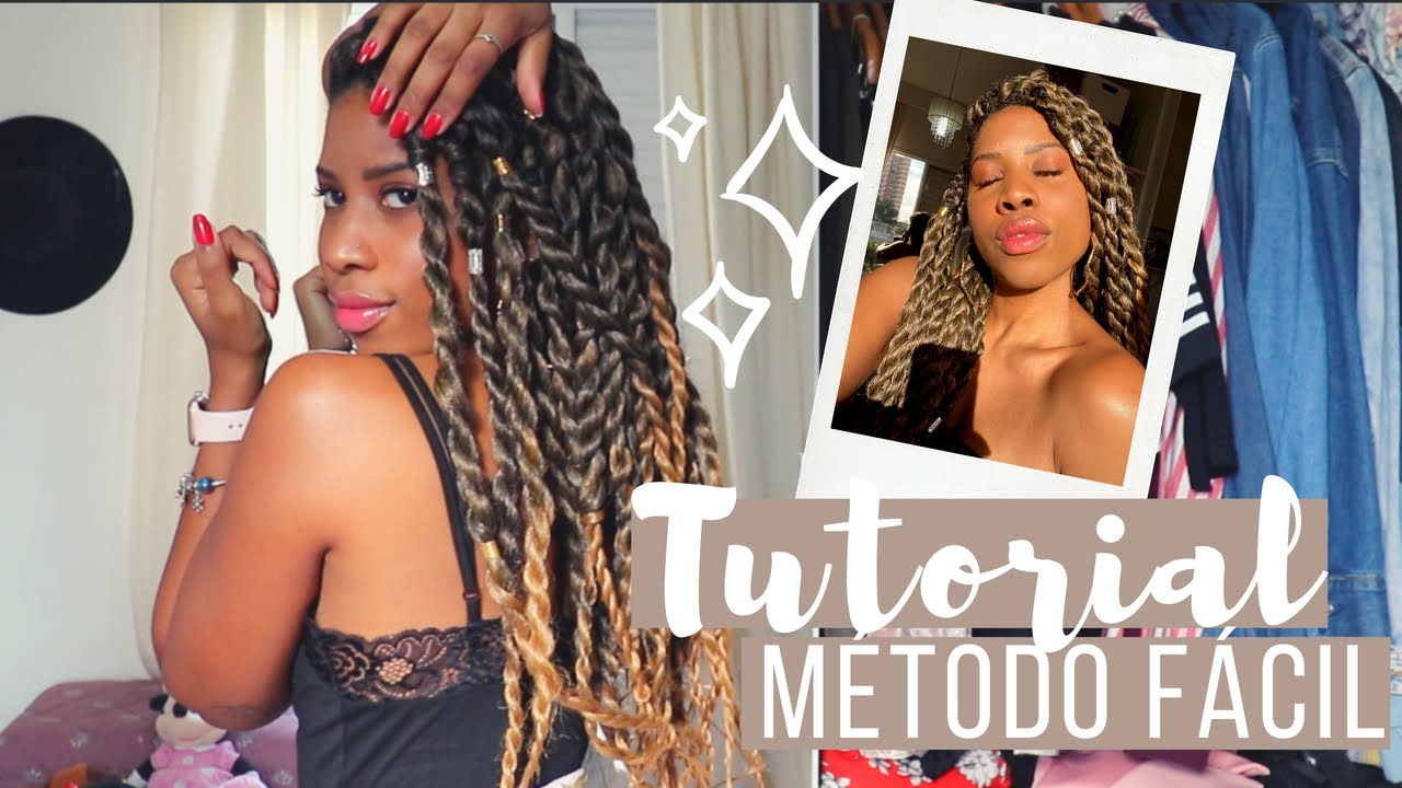 COMO FAZER TWIST COM JUMBO - MÉTODO FÁCIL COM ELÁSTICOS | Aline Nicomédio