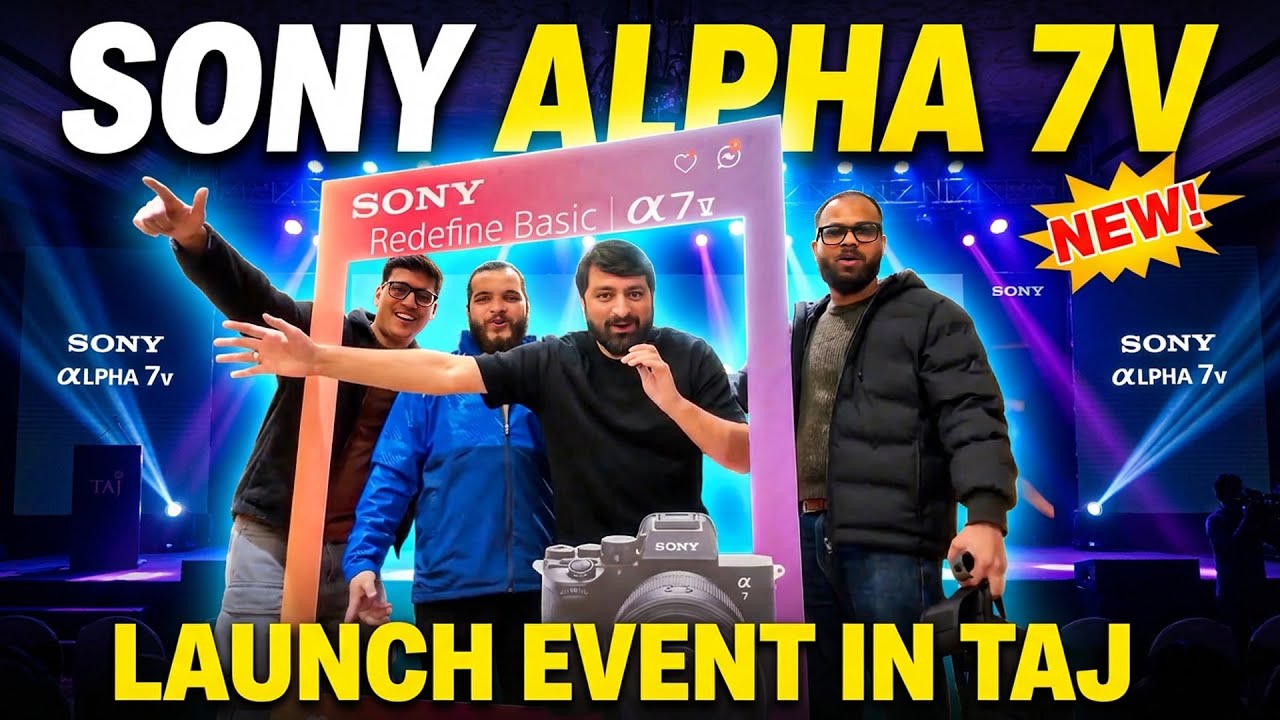 Vlog #19 | Sony Alpha 7v Official Reveal Event ✨📸❤️