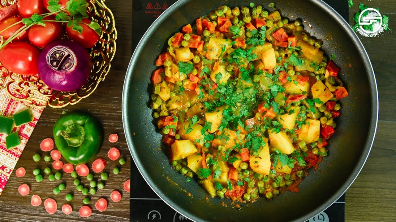 Mix Vegetable Sabzi Recipe by Lip Smacking Food