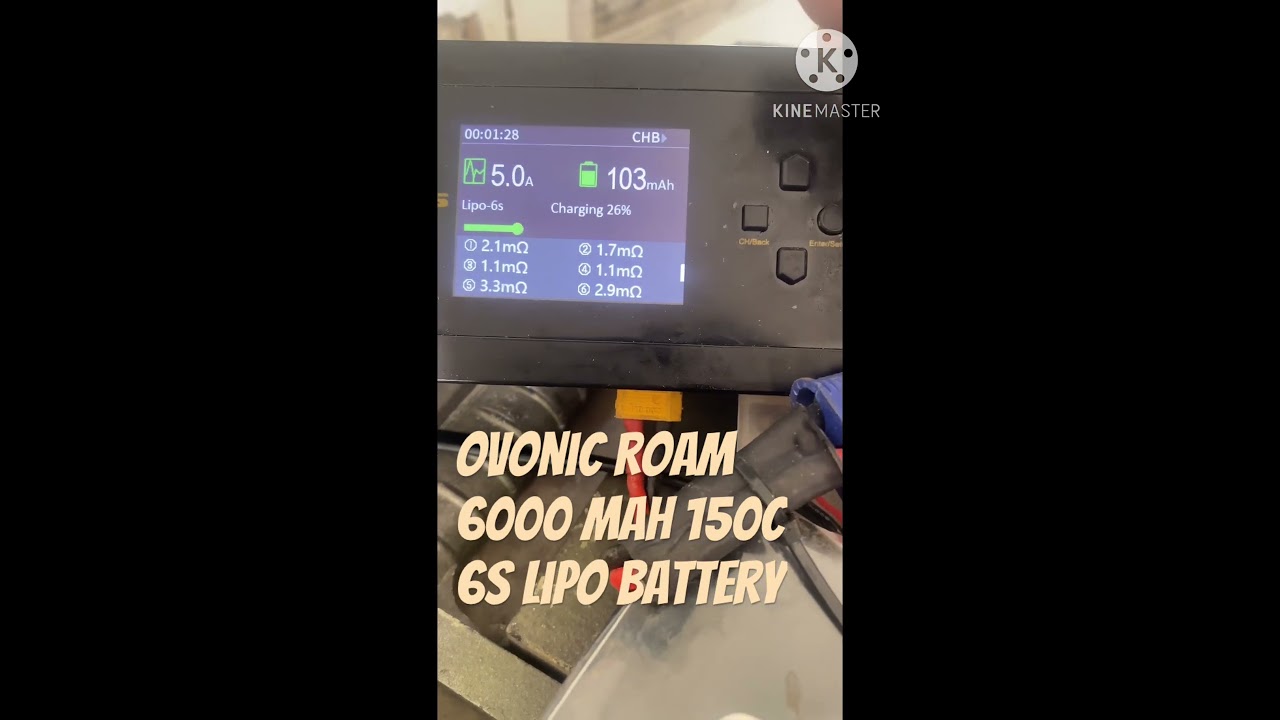 Best Internal resistance in a lipo battery #ovonic