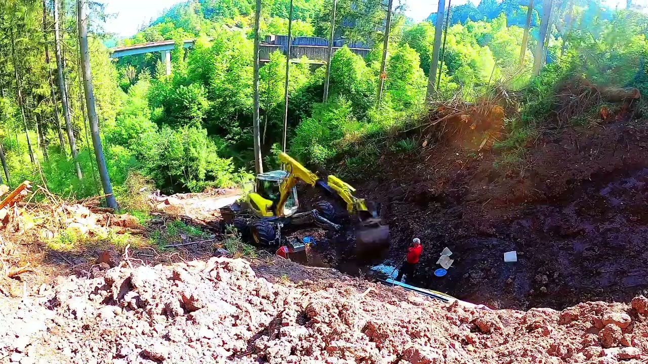 Menzi Muck M545X!!! Material Transport im EXTREM Gelände!