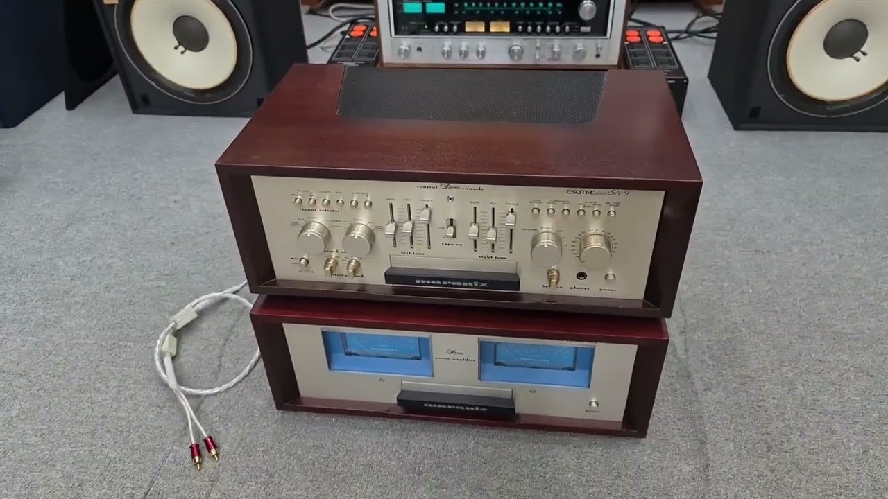 Pre Pow Khủng - Marantz Esotec SC9-SM9 Gold .  Đẳng Cấp Hi-Fi  . Chuyên Ghép Loa Cao Cấp 👍👍👍
