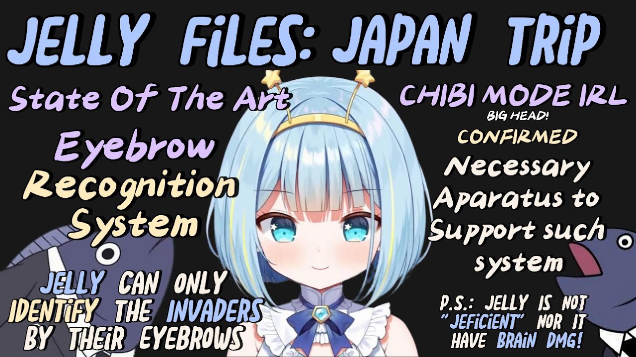 Jelly's Alien Biology - Chibi Jorphology & Eyebrow Recognition System  | #phaseclips | #vtuberclips