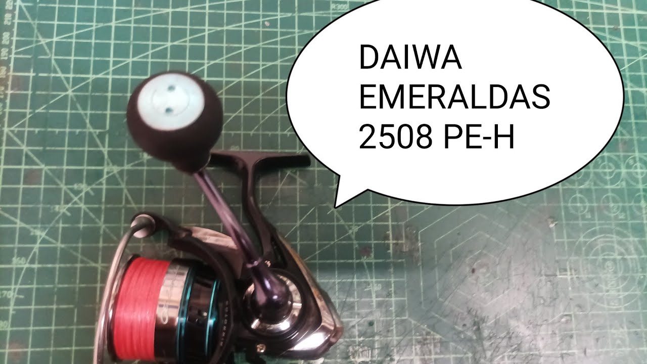 CARRETE O REEL DAIWA EMERALDAS 2508 PE - H  MANTENIMIENTO Y REPARACION DE PICK UP
