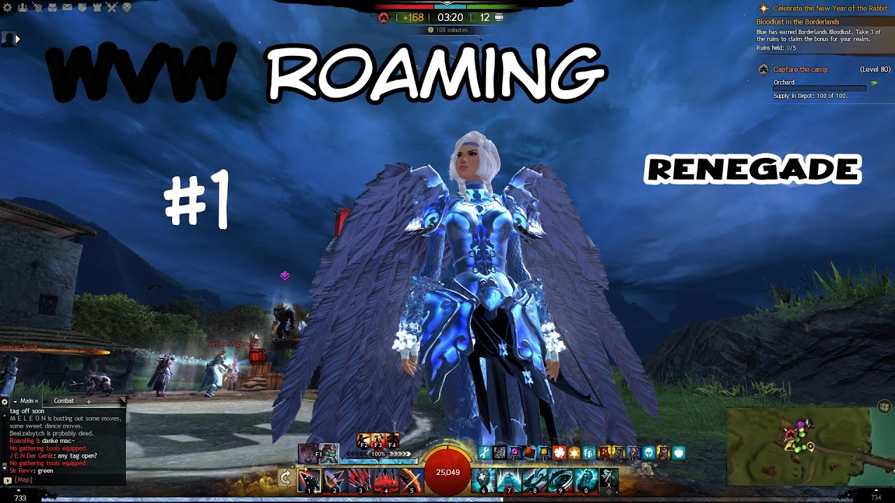 WvW Roaming #1 Renegade #guildwars2 #gw2