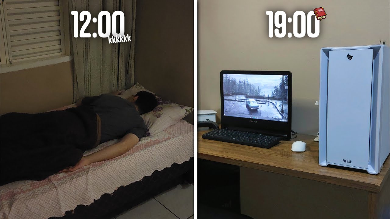 Um Gamer no seu primeiro dia DESEMPREGADO KKKKKK