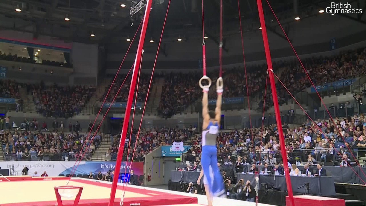 Joe Fraser GOLD Rings 2017 British Gymnastics Championships Men's Senior All Around