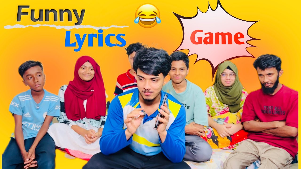 Funny Lyrics Challenge 😂 | Bangla Funny video 2026 | MR.Rifu