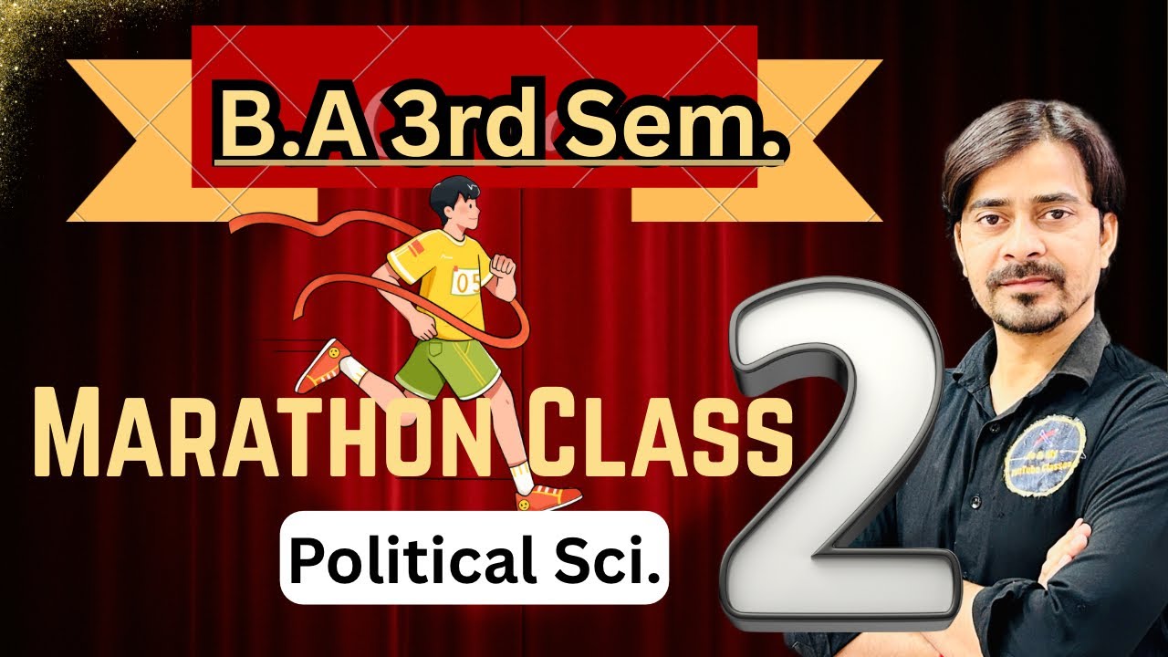 B.A 3th Sem. Political Science // Marathon Class-2 // Super Class //