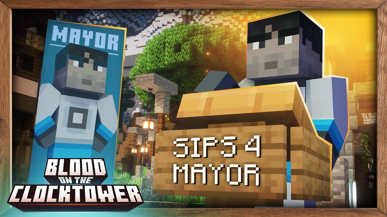 A Poisonous Mayor - Blood on the Clocktower in Minecraft