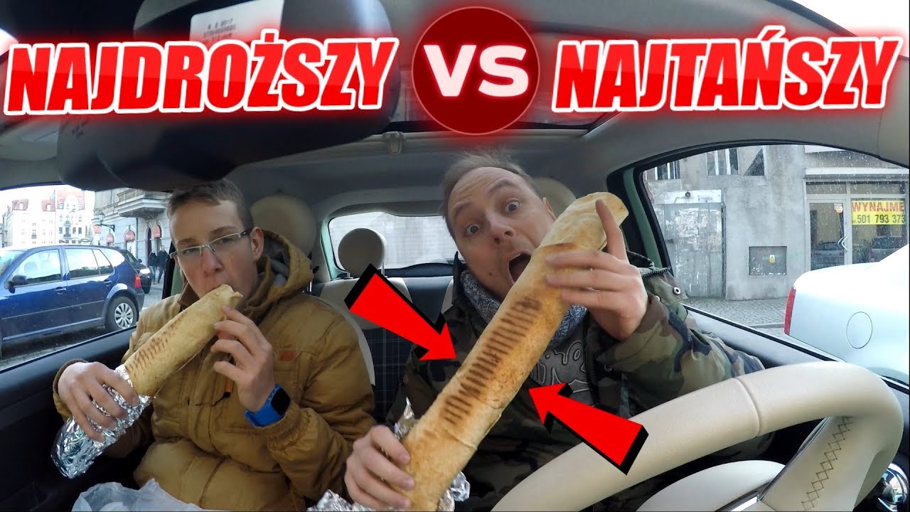 NAJDROŻSZY VS NAJTAŃSZY KEBAB W TORUNIU