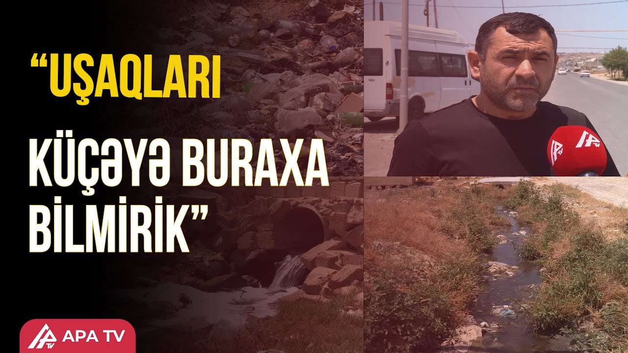 Paytaxtın 20 kilometrliyində - Qobuda infrasrtuktur kabusu – APA TV