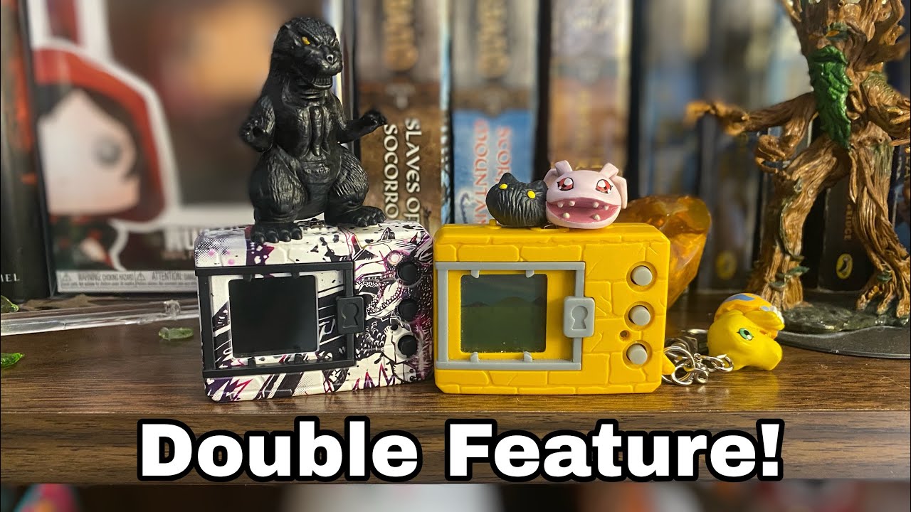 Digimon Godzilla Double Feature! - Digimon Color V-Pet Diary - #digimon #godzilla #vpet 