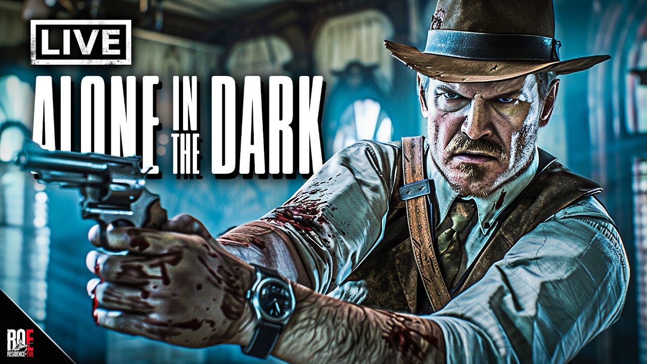 ALONE IN THE DARK | FULL GAME - PART 2 | NEW Survival Horror Game 2024