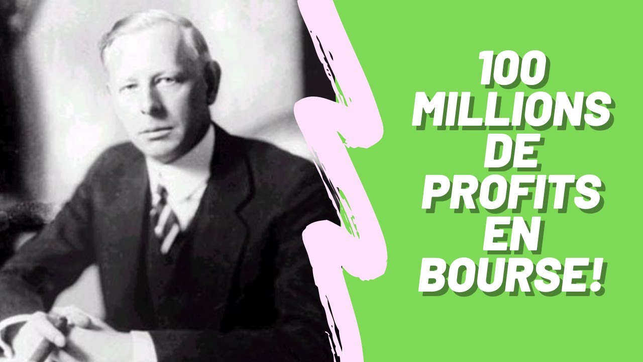 Les Méthodes du MEILLEUR TRADER du 20ème Siècle (Jesse Livermore)