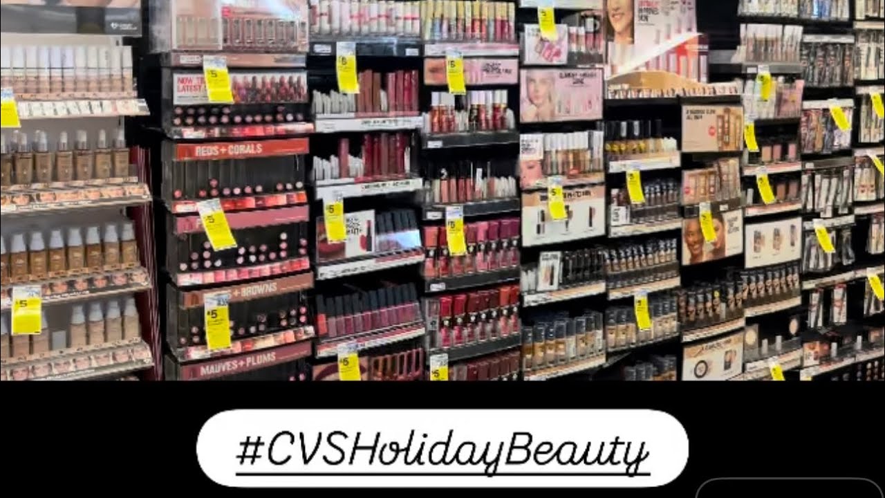 Список необходимых косметических средств CVS к праздникам
