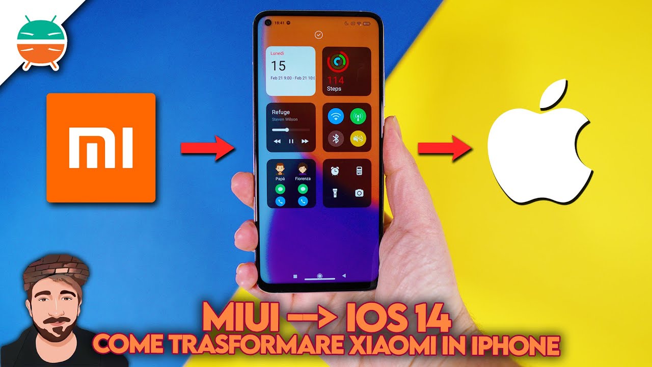 Come trasformare il tuo XIAOMI in un IPHONE con iOS 14