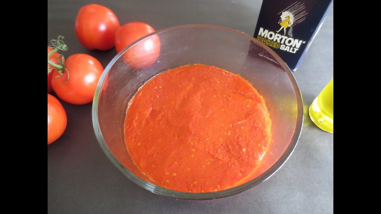 BEST way to make and store TOMATO PUREE for months!|Poonam's Kitchen