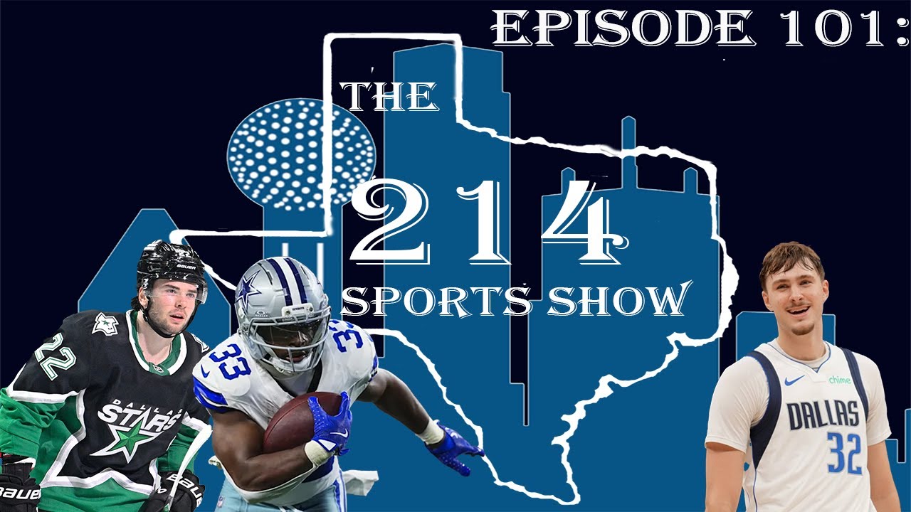 214 Sports Show Episode 101: Early Draft Predictions For the Cowboys, Trading AD and the Stars Skid