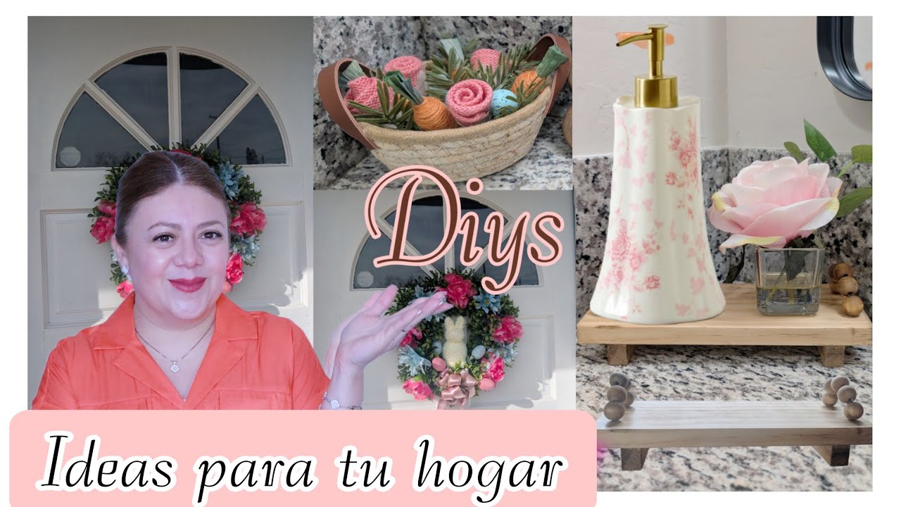Diy-Ideas para decorar tu hogar en primavera.