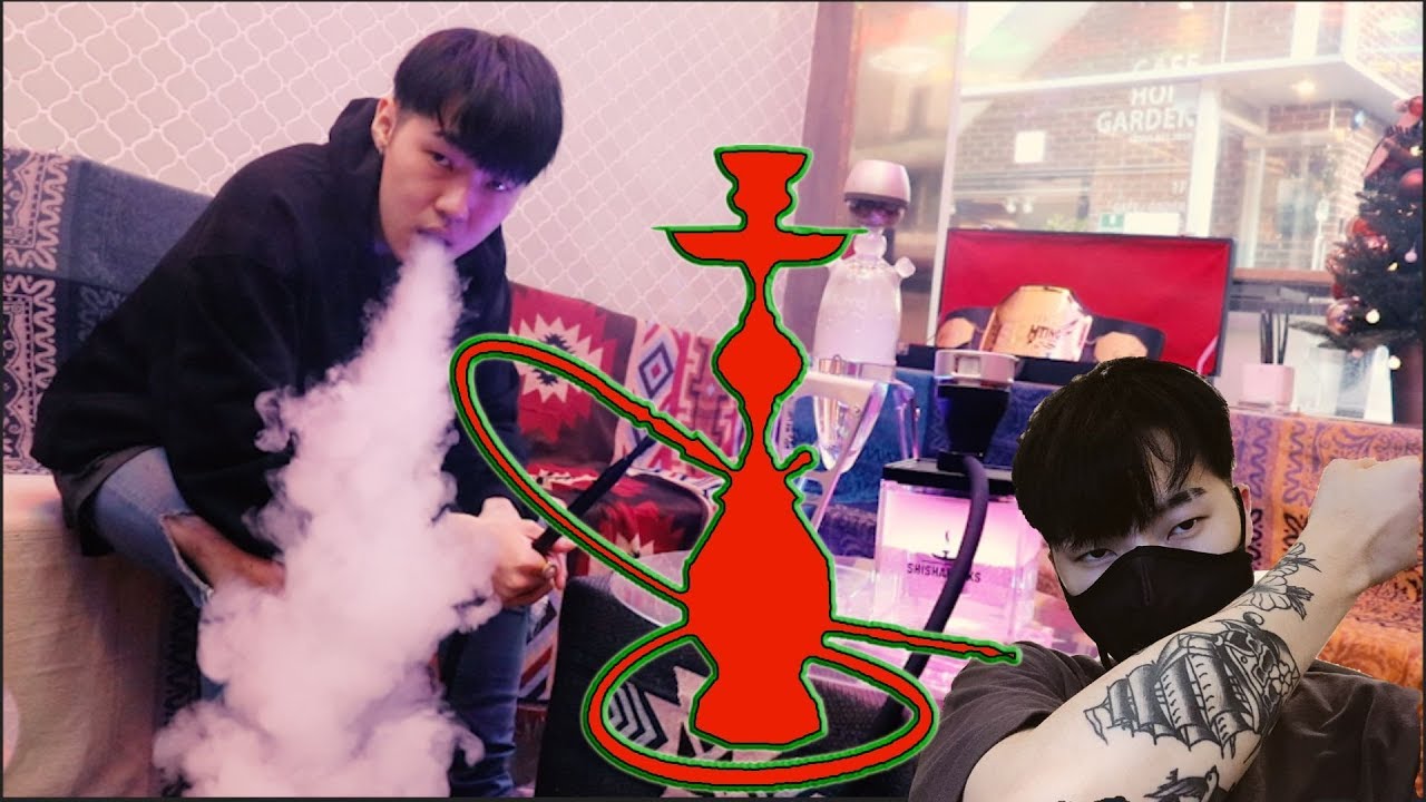 비 흡연자 테일러 물담배를 펴보았습니다 @ Chilling Spot