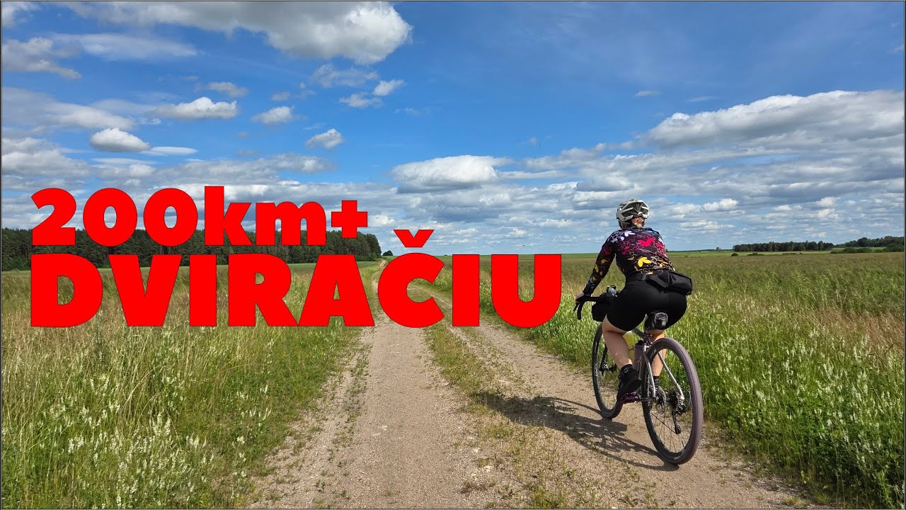 2️⃣0️⃣0️⃣𝐊𝐌✚🚴 Dviračiu. [4K]