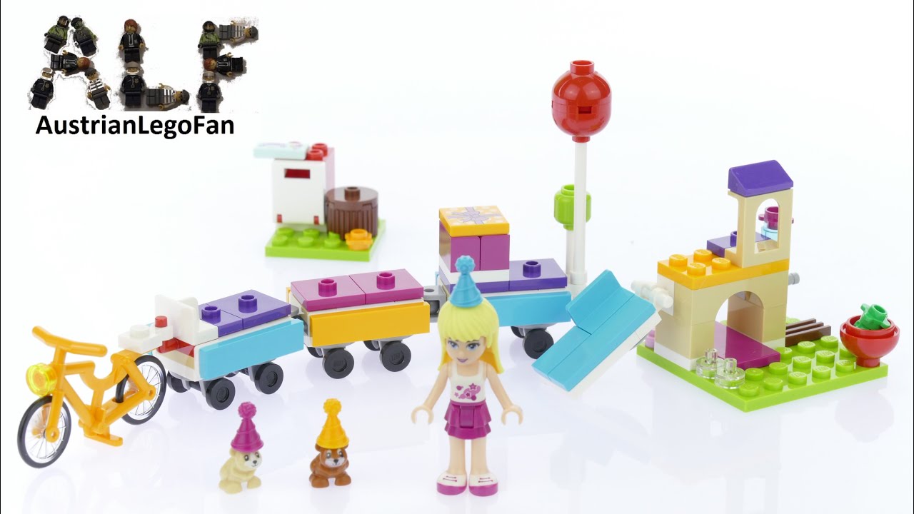 Lego Friends 41111 Party Train - Lego Speed Build Review