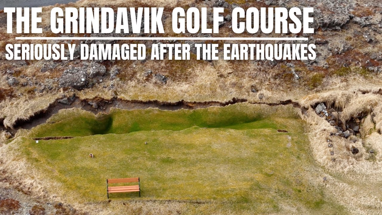 The Grindavik Golf Course On The Plate Boundaries - Seriously Damaged