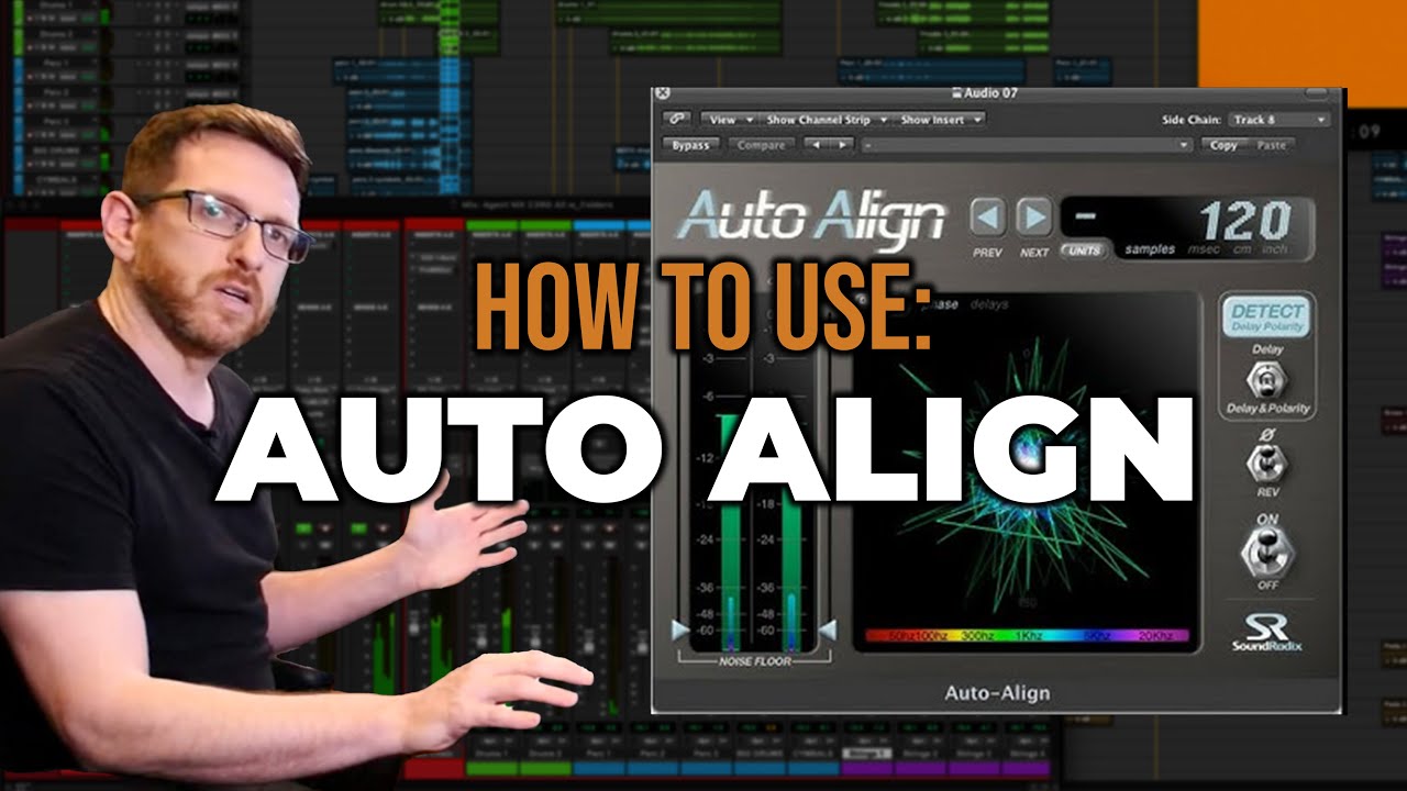 Using Phase Alignment and Auto-Align from Sound Radix with Multi Tracked Drums