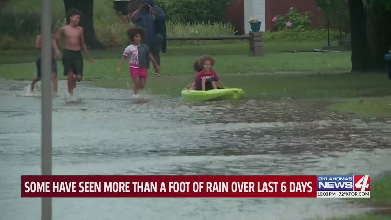 Heavy rains cause major flooding in Oklahoma City metro areas